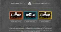 Desktop Screenshot of basecamphotels.com
